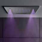 Pomme de douche multifonctionnelle Plafond + Partie encastrée Hotbath Mate M146 | Edilceram Design