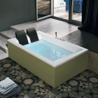 Baignoire balnéo d'angle Hafro Era 2ERA1S8 | Edilceram Design