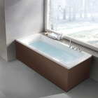 Baignoire balnéo d'angle / murale Hafro Eva 2EVA1S8 | Edilceram Design