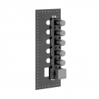 Gessi Partie cachée Mitigeur thermostatique haut débit 5 sorties indépendantes 43109 | Edilceram Design