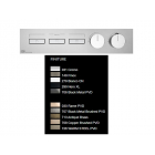 Gessi Hi-Fi Linear 63014 Mitigeur de douche thermostatique mural | Edilceram Design