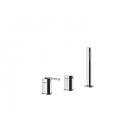 Gessi Ingranaggio 63547 Mélangeur bain-douche 3 trous en hauteur | Edilceram Design