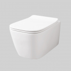 WC suspendu sans rebord Artceram A16 ASV003- Blanc | Edilceram Design