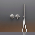 Cea Design Cross CRX 22 mélangeurs muraux progressifs pour baignoire/douche | Edilceram Design