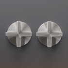 Cea Design Cross CRX 32 mélangeur mural avec robinets d'arrêt | Edilceram Design