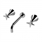 Mélangeur lavabo mural Stella 3863TR | Edilceram Design