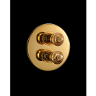 Mitigeur de douche mural Devon&Devon Excelsior Swan EXC-SW1481FCR | Edilceram Design