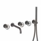 Ensemble bord de baignoire + pièce à encastrer Fantini Fontane Bianche P019B+P019A | Edilceram Design