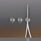 Cea Design Gastone GAS 25 Mélangeur bain/douche mural avec douchette à main | Edilceram Design