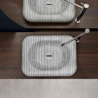 Lavabo à poser Antonio Lupi Pinstripe GESSATI160 | Edilceram Design