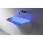 Antonio Lupi SOFFIO lavabo suspendu en Corian | Edilceram Design