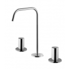 Fima Carlo Frattini So F3191A Mélangeur de lavabo à trois trous sur plan de travail | Edilceram Design