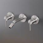 Cea Design Innovo INV 33 Mélangeur mural deux trous avec bec pivotant | Edilceram Design