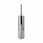 Porte-balai WC en acier inoxydable poli Lineabeta Skoati 50042.29.00 | Edilceram Design