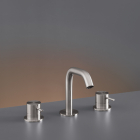 CEA Milo360 MIL77 Mélangeur lavabo trois trous avec bec pivotant | Edilceram Design