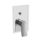 Mitigeur de douche avec inverseur Paffoni Tilt TI015CR | Edilceram Design