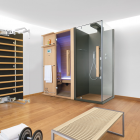 Espace Sauna + Douche Hafro Cuna SCD50014-1S014 | Edilceram Design