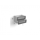Antonio Lupi BEMADE meuble lavabo avec 2 tiroirs | Edilceram Design