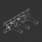 Partie encastrée Cea PTR01 | Edilceram Design