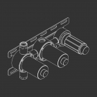 Partie encastrée Cea PTR21 | Edilceram Design