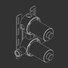 Partie encastrée Cea PTR22 | Edilceram Design