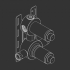 Partie encastrable Cea PTR24 | Edilceram Design