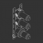 Partie encastrable Cea PTR25 | Edilceram Design