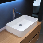 Lavabo à poser Antonio Lupi Servo RETTOMOOD50 | Edilceram Design