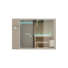 Hammam + Douche + Sauna Hafro Ethos SET40097 | Edilceram Design