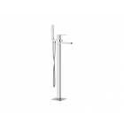 Daniel Skyline SK678 Mitigeur de baignoire sur pied avec inverseur et ensemble de douche | Edilceram Design