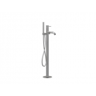 Daniel Tokyo Steel SSTX678 Mélangeur baignoire sur pied avec kit de douche | Edilceram Design