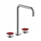 Fantini Set Lavabo 3 trous AW/PIPE T407W | Edilceram Design