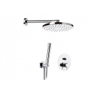 Ensemble de douche mural Daniel Tokyo Chrome TK615ZO | Edilceram Design