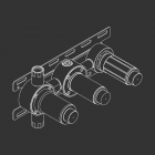 Pièce intégrée Cea UCS25 | Edilceram Design