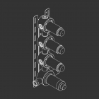 Pièce intégrée Cea UCS30 | Edilceram Design