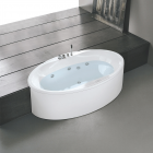 Baignoire balnéo autoportante Hafro Zaphiro 2ZHA1N8 | Edilceram Design