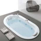 Baignoire balnéo encastrée Hafro Oasy 2OAA1N8 | Edilceram Design
