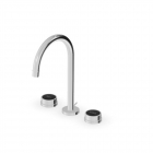 Zucchetti Savoir ZSV402 Mélangeur lavabo 3 trous avec aérateur | Edilceram Design