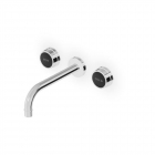 Zucchetti Savoir ZSV670 Mélangeur lavabo mural 3 trous avec aérateur | Edilceram Design