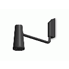 Zucchetti Closer Z94255 Pomme de douche murale avec bras pivotant | Edilceram Design