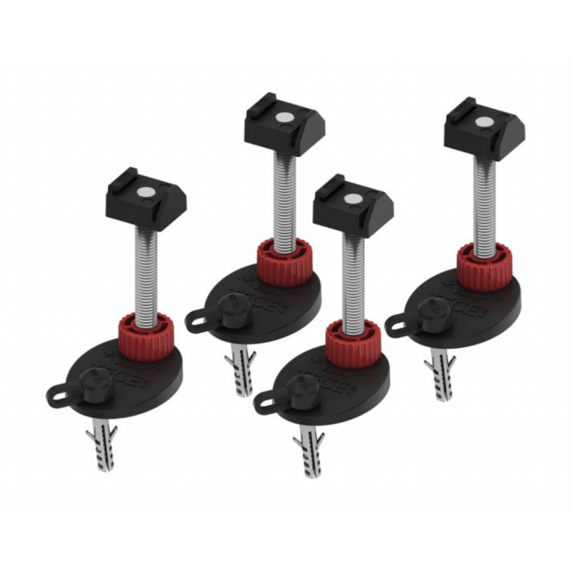 Canaux de douche Tece Tece ligne d'évacuation pieds réglables 660003 | Edilceram Design