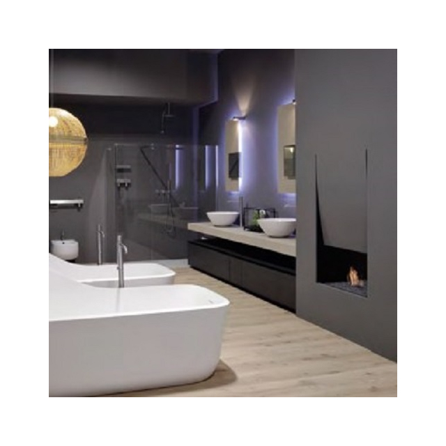 Cheminée simple face Antonio Lupi Canto del Fuoco CANTOMC108 | Edilceram Design