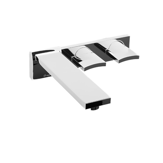 Robinet de lavabo Graff Targa robinet de lavabo mural à un levier 2308500 | Edilceram Design