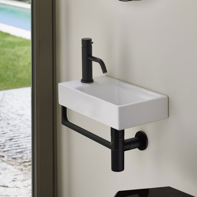 Lavabo en céramique pour comptoir/mur GSI Nubes 9636011 | Edilceram Design