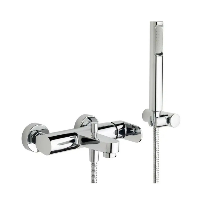 Mélangeur bain avec duplex Paffoni Candy CA023CR | Edilceram Design