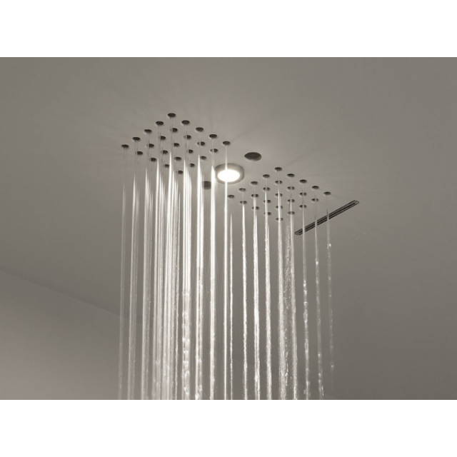 Antonio Lupi GHOSTCOMBILED douche de tête encastrée au plafond avec LED | Edilceram Design