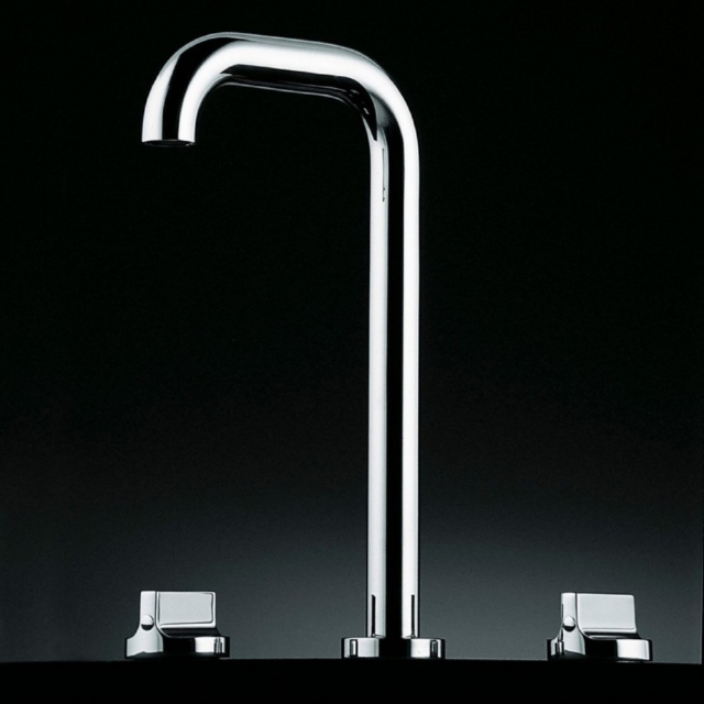 Boffi Liquid RGSL02 Mélangeur à trois trous pour lavabo de comptoir | Edilceram Design