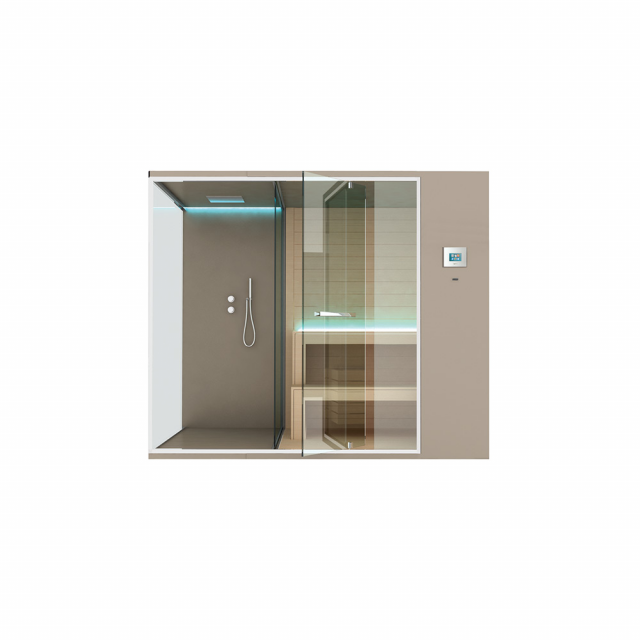 Espace Sauna + Douche Hafro Ethos SET50064 | Edilceram Design