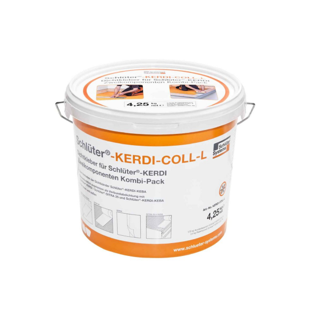Colle à deux composants 4.25kg Schluter KERDI-COLL-L | Edilceram Design