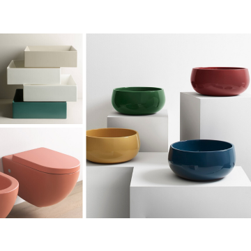 Comment mettre en valeur la salle de bains avec de la couleur.